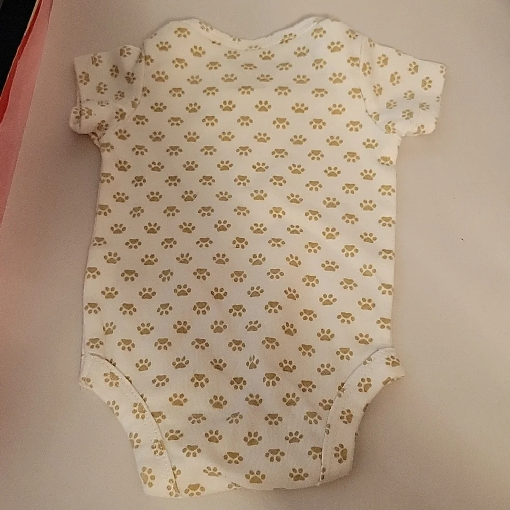 Mom's Beary Tough Boy Onesie